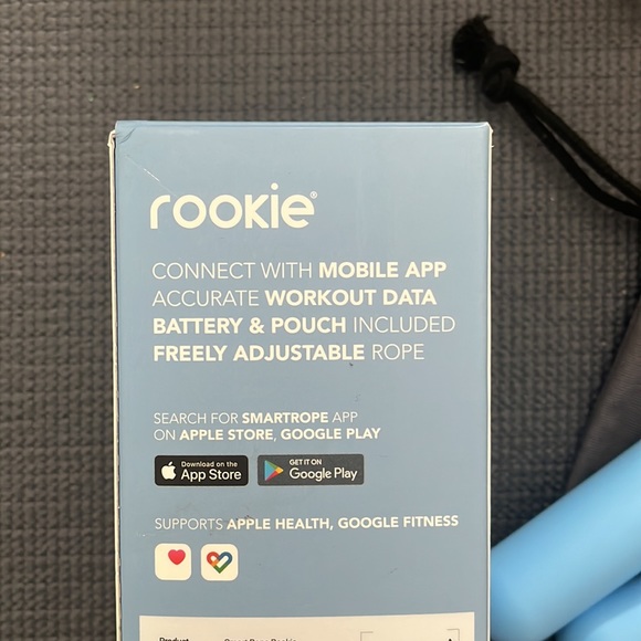 TANGRAM Smart Jump Rope Rookie (Ice cream Blue) - Picture 5 of 6